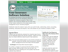 Tablet Screenshot of intelliwrite.com